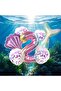 Mermaid Tail Purple Confetti 2 Years Old Foil Balloon Set - 2