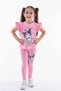 Girl's Kuromi Printed Leggings Bottom-Top Suit