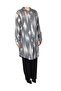 Women's Button Front Collar Shirt with Sleeve Cuffs - 3