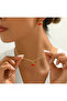 Women's Cherry Earrings and Necklace Set - 2