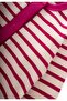 Striped knit jumpsuit 0-3 years fuchsia - 4
