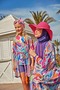 Lycra Purple Full Covered Hijab Swimsuit M2496 - 5