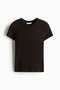 Ribbed modal-blend T-shirt