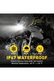 AUXITO 1Pcs Fanles H4 Motorcycle LED Headlight Bulb H4 HB3 LED Moto Light High Low Beam Headlamp ... - 6