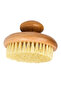 Sisal Bristles Round Bath Shower Body Exfoliating Brush Natural Beech Wood Handle Dead Skin Remov... - 4