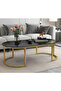 Modern Design Luxury Coffee Table Living Room Tea Table Home Furniture 100*50*45 Cm - 5
