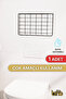 Adhesive Toilet Paper Organizeri 1Pcs Stainless Metal Bathroom Shampoo Dispenser Kitchen Shelf Black - 5