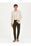 Beige Slim Fit 100% Linen Jacket 50268891-Vr011 - 4