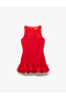Sleeveless Crew Neck Mini Bubble Dress - 3