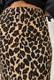 Women's Leopard Leopard Patterned Long Pencil Skirt with Elastic Waist 0258 60283170 - 6