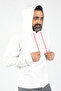 White Men's Fleece - Hooded - 2