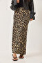 Women's Leopard Leopard Patterned Long Pencil Skirt with Elastic Waist 0258 60283170 - 5