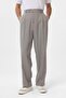 Baggy high waist men's fabric trousers
