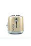 Gem Metallic Gold Two Slice Toaster - 2