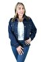 Women's Raised Denim Jacket - 2