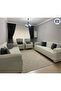 Armchair Jacquard Stick, Plain Pattern 3+3+1+1 Elastic, Sofa, Sofa Bed Cover, Case Flexible 3311 Cream - 2