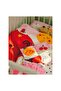 GRÖNFINK Duvet cover 1 pillowcase for cot, multicolour/striped - 7
