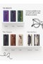 Bookaroo Glasses Case (Elastic Glasses Case) - Black - 3