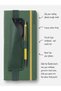 Bookaroo Glasses Case (Elastic Glasses Case) - Black - 2