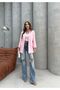 Pembe Blazer Ceket - 3