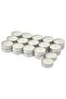 TRÅDCYPRESS Scented Tealights 3.5hr 30-Pack, Fresh Linen/White, 3.8 cm Diameter