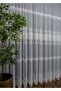 Farbateks Planting Living Room Bohre Tulle Curtain Silk Model Design 3layer Pleated Tulle Curtain