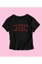 Not Flirting مطبوع بلون أبيض - 2