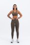 Light Brown Zenith Seamless Women's Drawstring Sports Leggings Shaping / Sculpting Effect, High Waist and Stretchy Fabric - 5