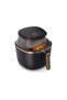 قلاية هوائية Airfryer L، سعة 4.2 لتر، بقدرة 1400 واط، بنافذة شفافة، 16 طريقة طهي، بتقنية RapidAir+، باللون الأسود - NA322/00 - 2