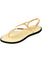 Luna Point Buttercream Flip Flops Women's Slippers - 4