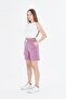 Women's Cotton Shorts Plum 7001-m