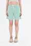 Women's Cotton Shorts Green 7001-Y - 4