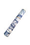 Marbling Pattern Grave, Brush, Paper , Pen Storage Box, Cylinder Box with Sponge, Brush Holder-No:8