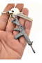 Rifle Rifle, Matte Black M-16Keychain - 3