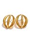 Tarnish-Free Steel Ball Earrings - 6