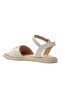 2512203 Y Women's Genuine Leather Buckle Thin Sole Sandals - 4