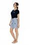 U.S. Polo Assn. 20034 Navy Blue Striped Shorts Set - 3