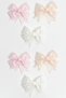 Pens Toka Set of 6 - Glittery Organza Bow Model - 2
