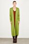 Basic Rayon Cardigan with Sausage Pocket Green - 2