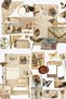10 Sheets Vintage Sticker Set Planner Agenda Bullet Journal Set 10Pcs - 3