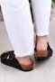 7551 Anatomical Comfortable Original Product Double Buckle Women's Slippers - 4