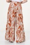 Patterned Skirt Pants - 4