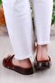 Elis 1001 Comfortable Buckle Orthopedic Women's Slippers - 4