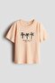 Printed cotton T-shirt
