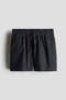 Linen-blend shorts