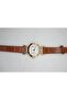 Brand Roman Numeral Oval Case Minimal Wristwatch - 3