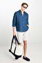 Regular fit shirt navy - 3