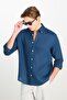 Regular fit shirt navy - 2