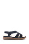 Inci Kori 5Fx Black Women's Flat Sandals - 2