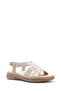 Inci Kori 5Fx Nude Women's Flat Sandals